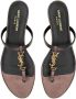 Saint Laurent Stijlvolle Sandalen voor de Zomer Black Dames - Thumbnail 2