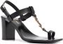 Saint Laurent Stijlvolle Sandalen voor Zomer Outfits Black Dames - Thumbnail 2