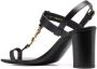 Saint Laurent Stijlvolle Sandalen voor Zomer Outfits Black Dames - Thumbnail 3