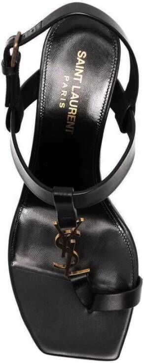 Saint Laurent Stijlvolle Sandalen voor Zomer Outfits Black Dames