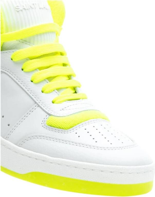 Saint Laurent Stijlvolle Sneakers voor Dagelijks Gebruik White Dames