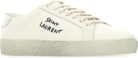 Saint Laurent Stijlvolle Sneakers voor Mannen en Vrouwen Wit Dames