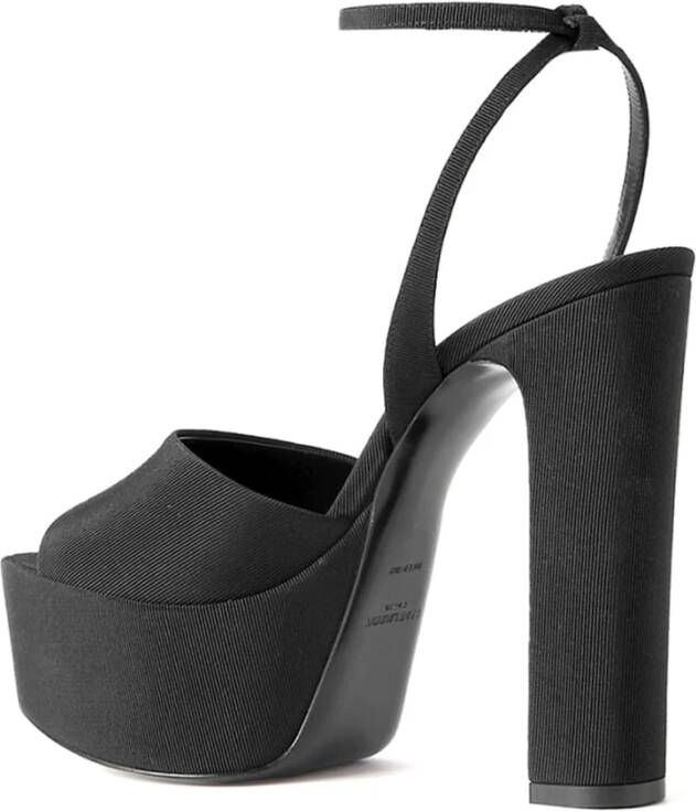 Saint Laurent Stijlvolle Zomer Sandalen Black Dames