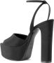 Saint Laurent Stijlvolle Zomer Sandalen Black Dames - Thumbnail 8