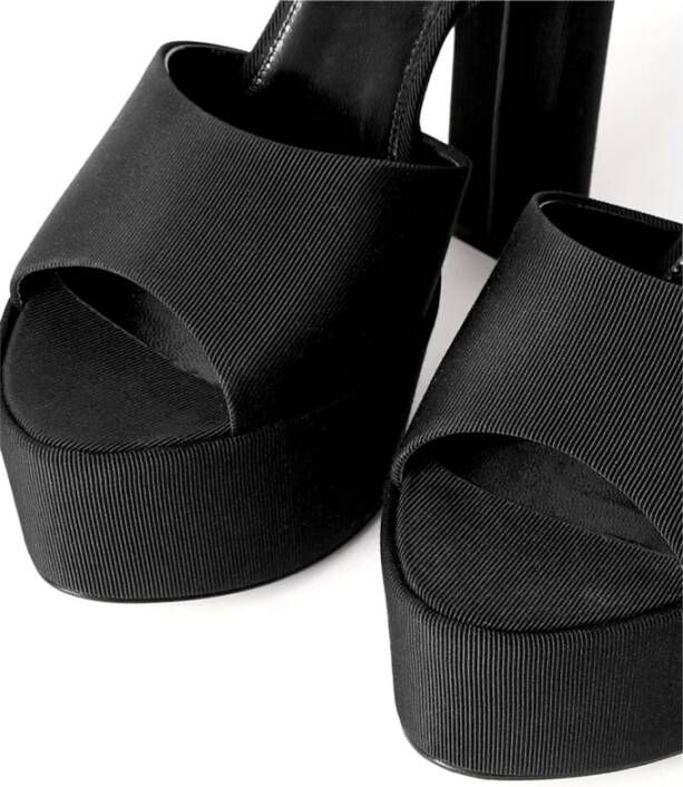 Saint Laurent Stijlvolle Zomer Sandalen Black Dames