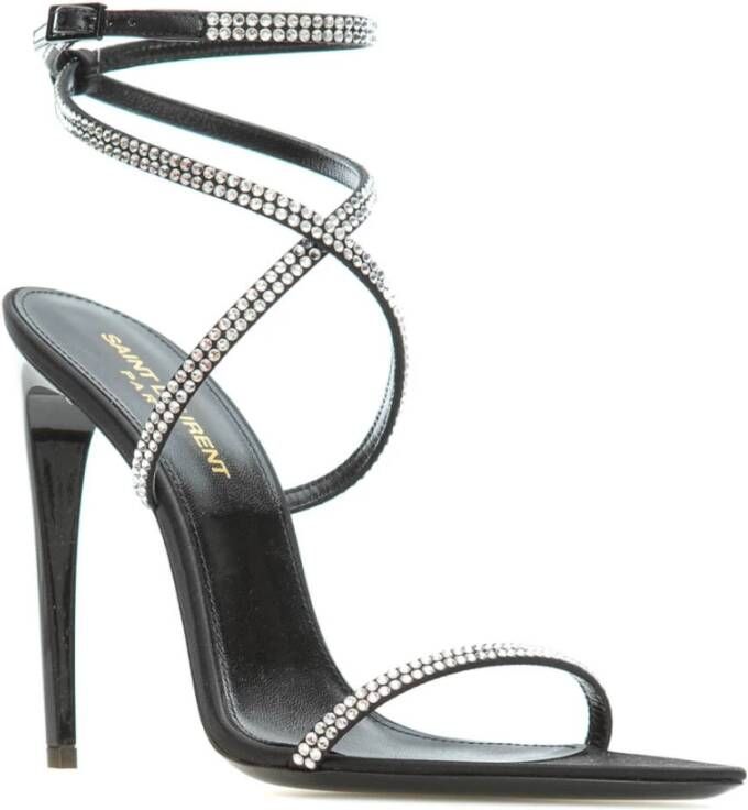 Saint Laurent Stijlvolle Zomer Sandalen Black Dames