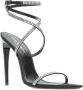 Saint Laurent Stijlvolle Zomer Sandalen Black Dames - Thumbnail 2