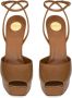 Saint Laurent Stijlvolle Zomer Sandalen Brown Dames - Thumbnail 3