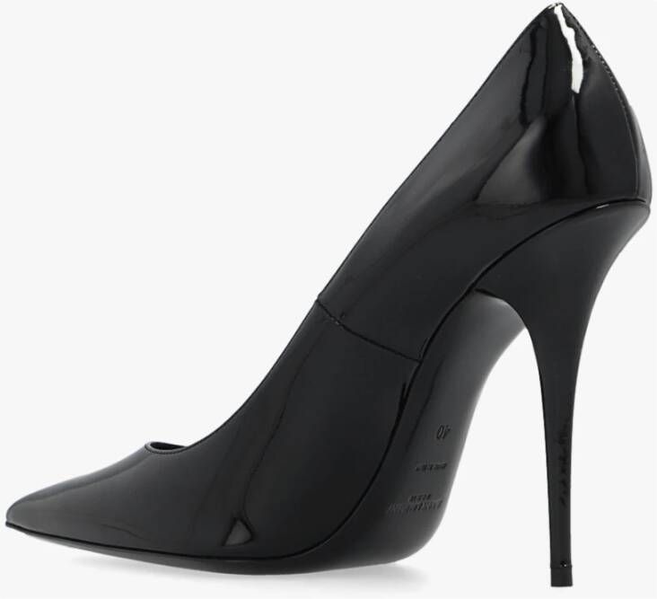 Saint Laurent Stiletto pumps in lakleer Black Dames