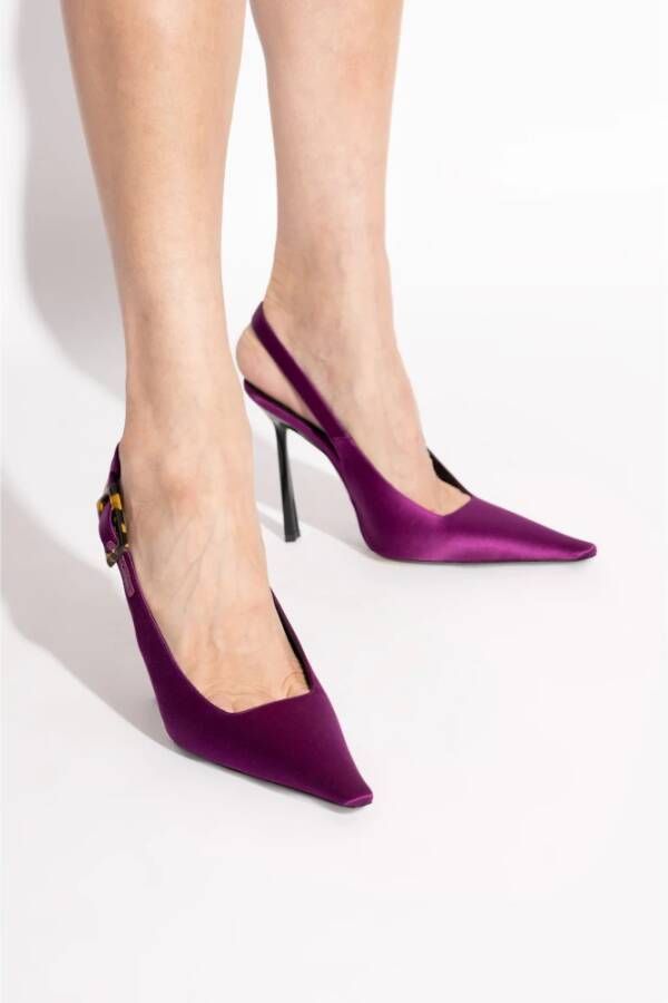 Saint Laurent Stilettos Climax Purple Dames