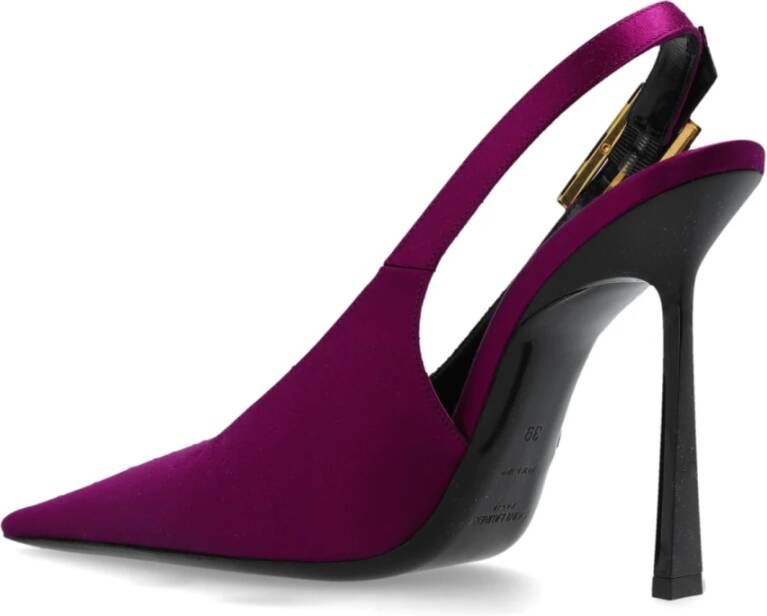 Saint Laurent Stilettos Climax Purple Dames