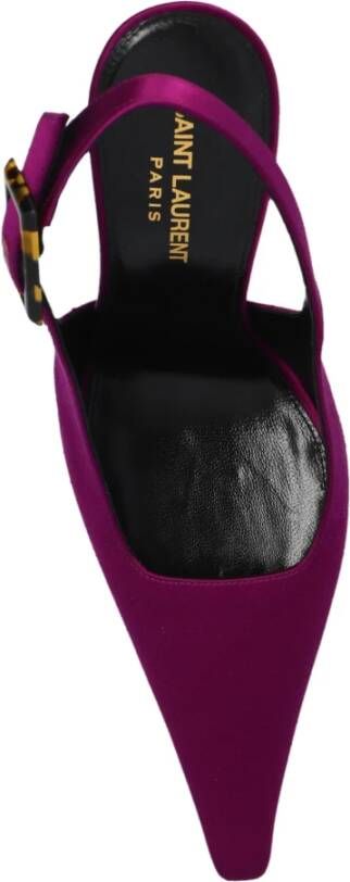 Saint Laurent Stilettos Climax Purple Dames