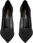 Saint Laurent Strass Mesh Anja Pumps Black Dames - Thumbnail 15