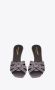 Saint Laurent Tribute Mules Elegante Stijl Gray Dames - Thumbnail 2