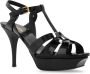 Saint Laurent Tribute platform sandalen Black Dames - Thumbnail 4