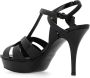 Saint Laurent Tribute platform sandalen Black Dames - Thumbnail 5