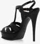 Saint Laurent Stijlvolle Sandalen voor de Zomer Black Dames - Thumbnail 5