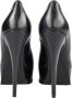 Saint Laurent Tripon Zwart Leren Regular Fit Pumps Black Dames - Thumbnail 3