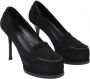 Saint Laurent Vintage Pre-owned Suede heels Black Unisex - Thumbnail 2