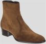 Saint Laurent Western Stitched Wyatt Laarzen Brown Heren - Thumbnail 2