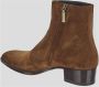 Saint Laurent Western Stitched Wyatt Laarzen Brown Heren - Thumbnail 3