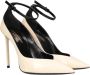 Saint Laurent Witte Leren Pumps met Gespsluiting White Dames - Thumbnail 2