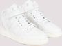 Saint Laurent Witte Leren Sneakers Ronde Neus White Heren - Thumbnail 3