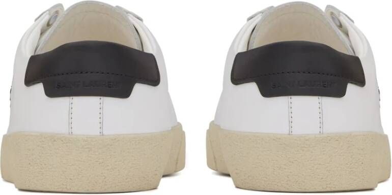 Saint Laurent Witte Sneakers Court Classic Stijl White Heren