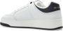 Saint Laurent Witte Sneakers met Goudkleurige Handtekening White Heren - Thumbnail 3