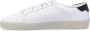 Saint Laurent Witte Zwarte Sneakers Ronde Neus Vetersluiting White Heren - Thumbnail 3