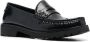 Saint Laurent Zwarte Almond Tip Monogram Loafers Black Heren - Thumbnail 1