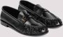 Saint Laurent Zwarte leren Loafer schoenen Black Heren - Thumbnail 3