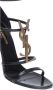 Saint Laurent Zwarte Leren Sandalen Black Dames - Thumbnail 3