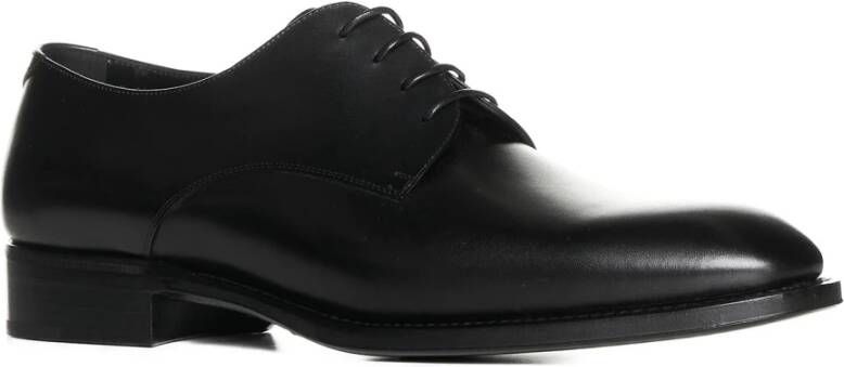 Saint Laurent Zwarte platte schoenen Elegant stijl Black Heren