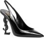 Saint Laurent Zwarte Slingback Pumps Black Dames - Thumbnail 2