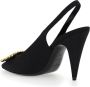 Saint Laurent Zwarte Sulpice Slingback Pumps Black Dames - Thumbnail 3