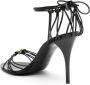 Saint Laurent Zwarte Vetersandalen Black Dames - Thumbnail 3