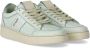 Saint Sneakers Groene Dip Dye Leren Tennis Club Sneaker Green Heren - Thumbnail 2