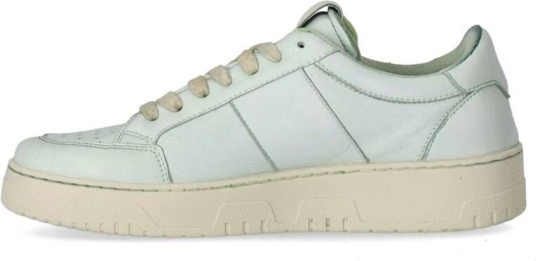 Saint Sneakers Groene Dip Dye Leren Tennis Club Sneaker Green Heren