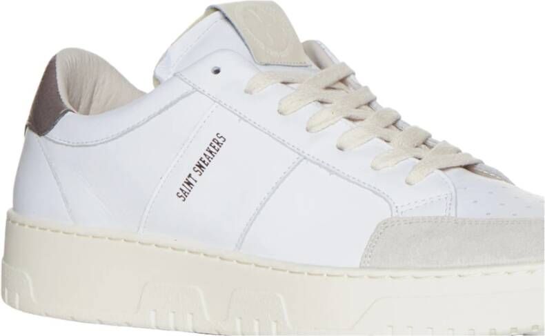 Saint Sneakers Klassieke Witte Sneakers White Heren