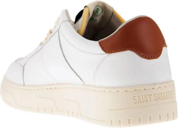 Saint Sneakers Leren Mocassin met Kwastjes White Heren