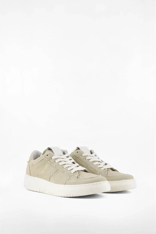 Saint Sneakers Leren Sneakers voor Stijlvolle Looks Beige Heren