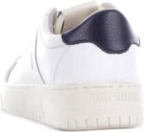 Saint Sneakers Suède Logo Rubberen Zool Sneakers White Heren