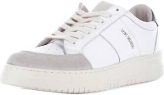 Saint Sneakers Suède Logo Rubberen Zool Sneakers White Heren