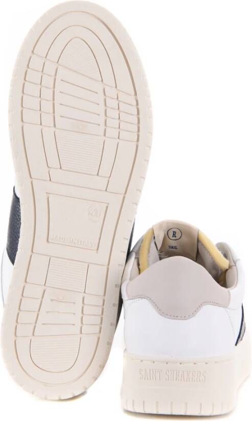 Saint Sneakers Witte Klassieke Sneakers White Heren