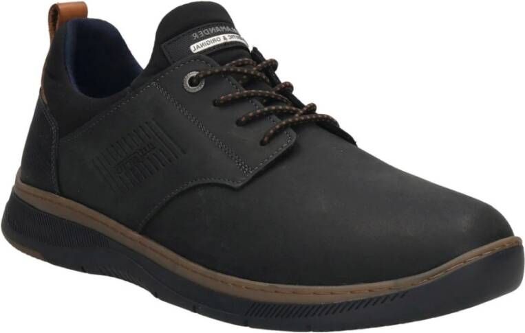 Salamander Zwarte Sneakers voor Mannen Black Heren