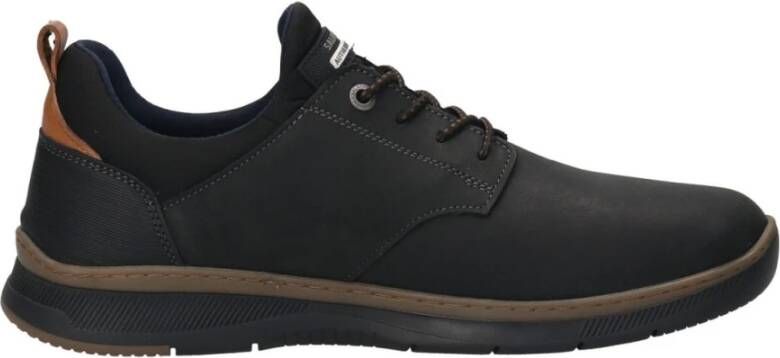 Salamander Zwarte Sneakers voor Mannen Black Heren