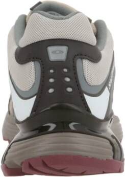 Salomon Bruine Low-Top Sneakers met Mesh Multicolor Dames