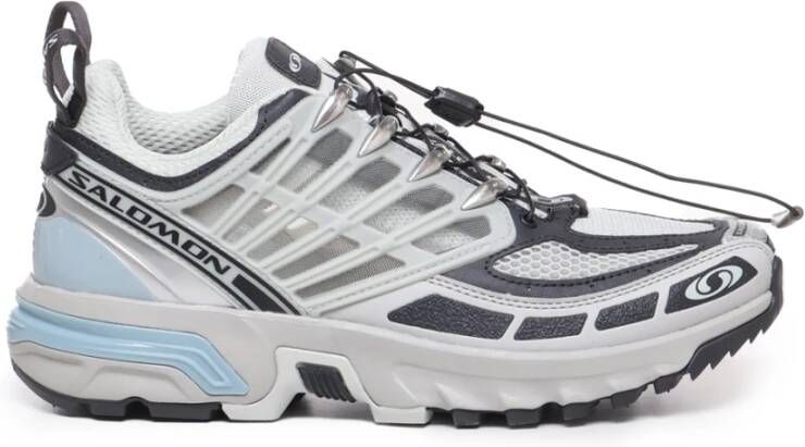 Salomon Grijze Sneakers met Kurim Structuur Gray Unisex