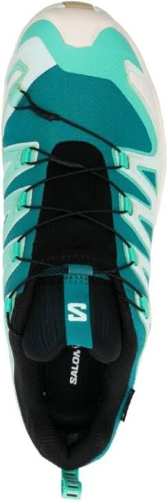 Salomon Groene Aqua Sneakers Waterdicht Gore-Tex Blue Dames